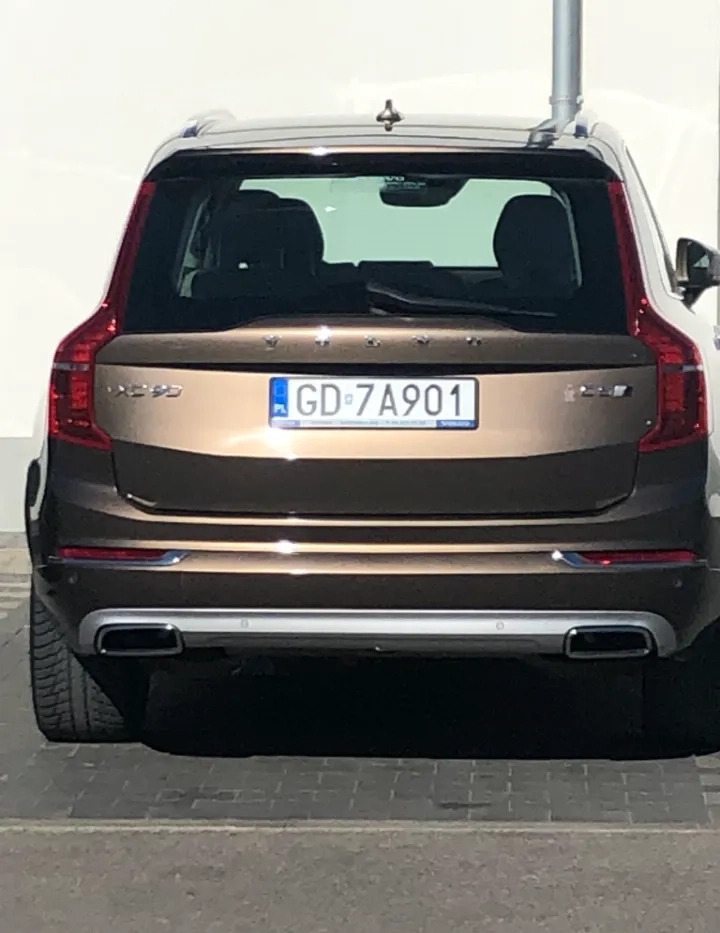 Volvo XC 90 cena 140000 przebieg: 133000, rok produkcji 2017 z Gdańsk małe 436